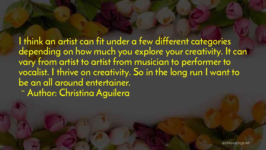 Vocalist Quotes By Christina Aguilera