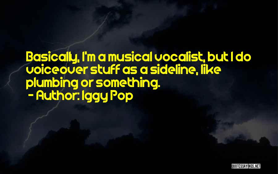 Vocalist Quotes By Iggy Pop