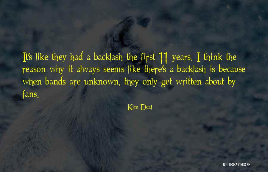 Vocalistener Quotes By Kim Deal Vocalistener Quotes By Kim Deal