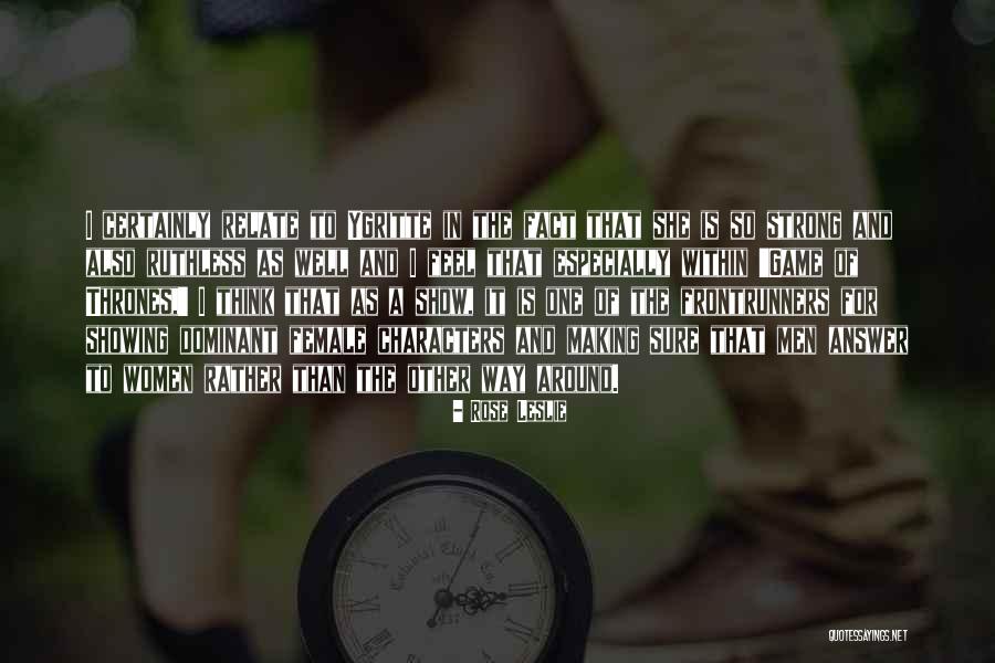 Vocalistener Quotes By Rose Leslie Vocalistener Quotes By Rose Leslie