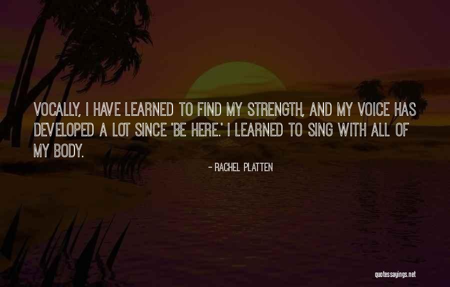 Vocally Quotes By Rachel Platten Vocally Quotes By Rachel Platten