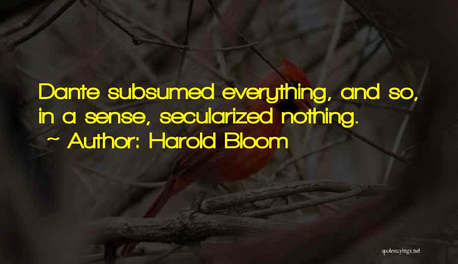 Vocation And Calling Quotes By Harold Bloom