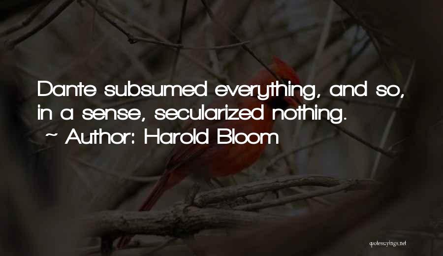 Vocation Calling Quotes By Harold Bloom