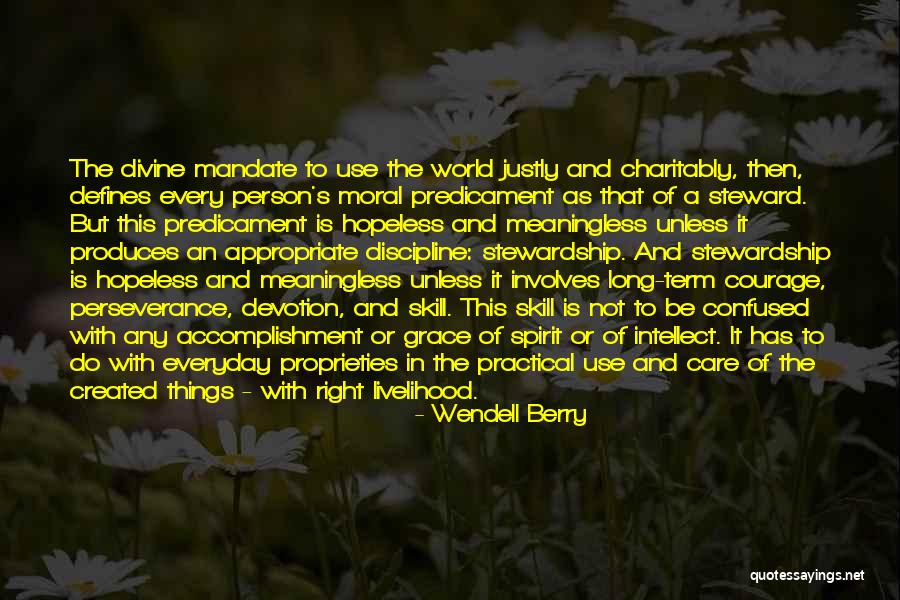 Vocation Quotes By Wendell Berry Vocation Quotes By Wendell Berry