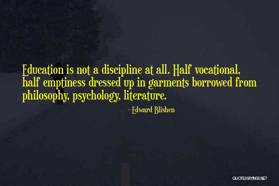 Vocational Quotes By Edward Blishen Vocational Quotes By Edward Blishen