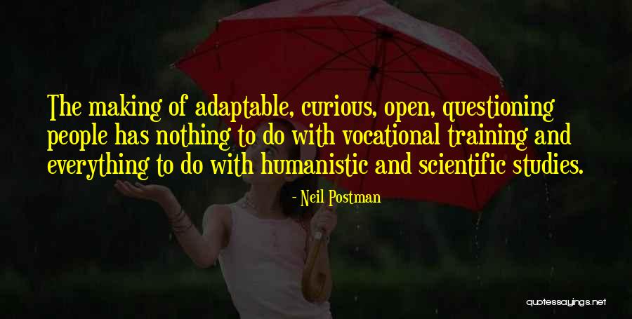 Vocational Quotes By Neil Postman Vocational Quotes By Neil Postman