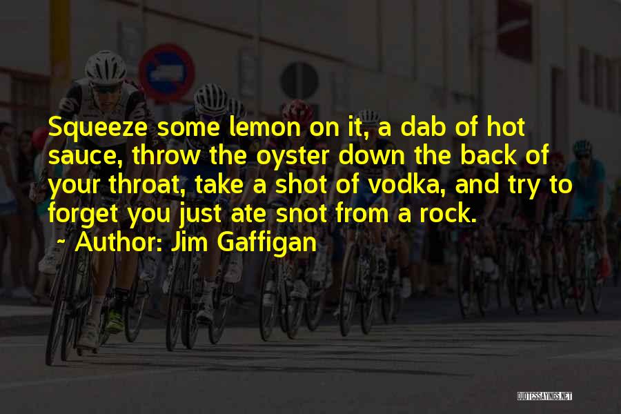 Vodka Shot Quotes By Jim Gaffigan