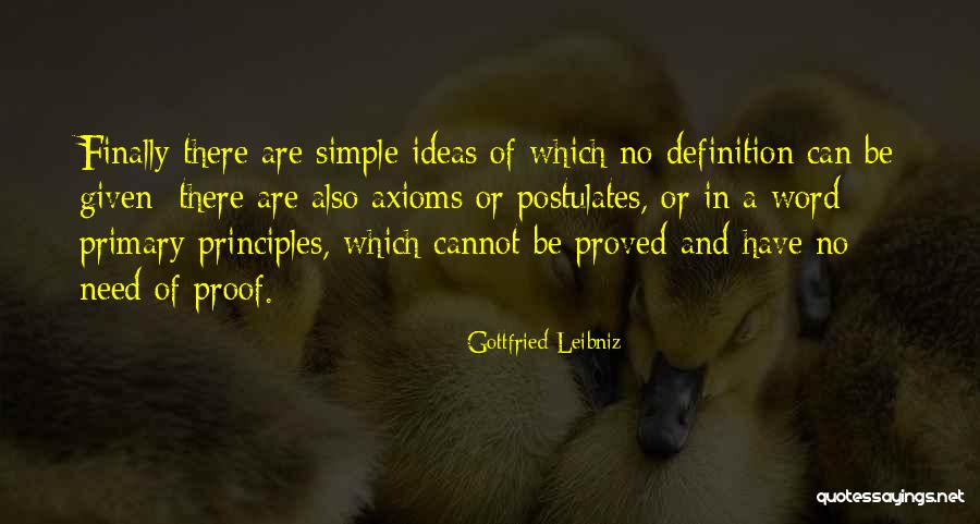 Vogelstein Center Quotes By Gottfried Leibniz Vogelstein Center Quotes By Gottfried Leibniz