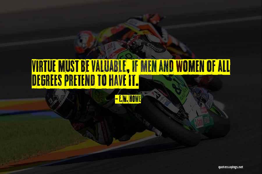 Vogley Todd Quotes By E.W. Howe Vogley Todd Quotes By E.W. Howe