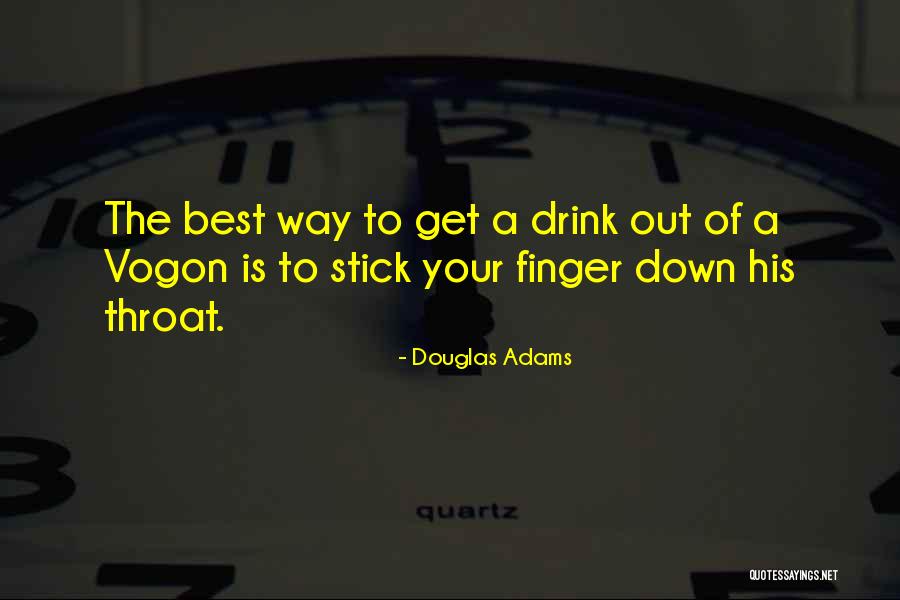 Vogon Quotes By Douglas Adams