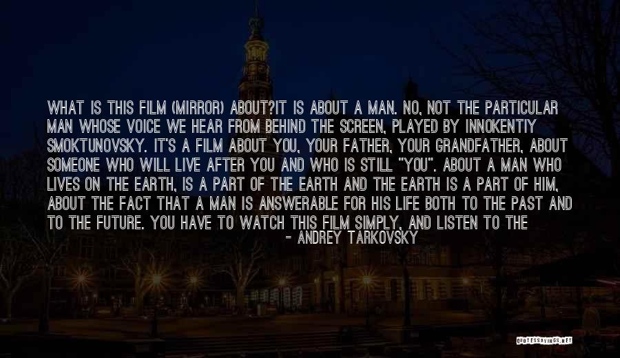 Voice And Screen Quotes By Andrey Tarkovsky Voice And Screen Quotes By Andrey Tarkovsky