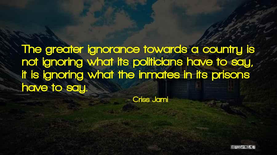 Voice Being Heard Quotes By Criss Jami