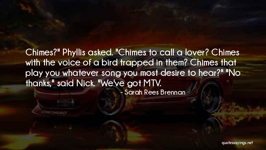 Voice Call Quotes By Sarah Rees Brennan Voice Call Quotes By Sarah Rees Brennan