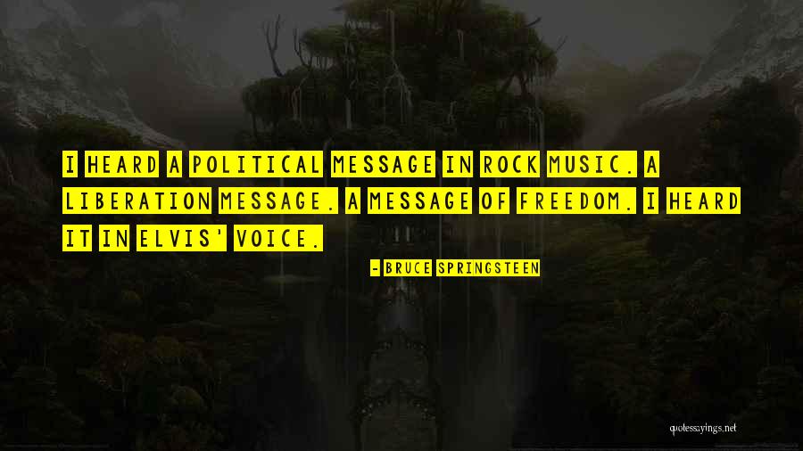 Voice Message Quotes By Bruce Springsteen Voice Message Quotes By Bruce Springsteen
