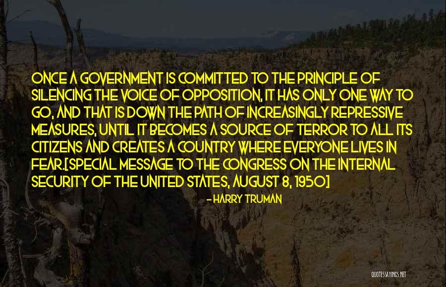 Voice Message Quotes By Harry Truman Voice Message Quotes By Harry Truman