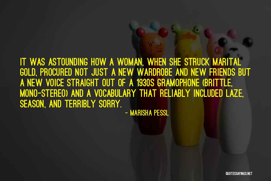 Voice Not Quotes By Marisha Pessl Voice Not Quotes By Marisha Pessl