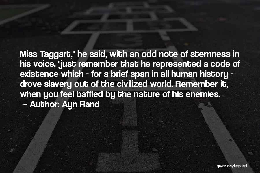 Voice Note Quotes By Ayn Rand