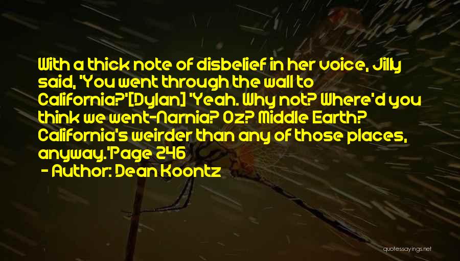 Voice Note Quotes By Dean Koontz