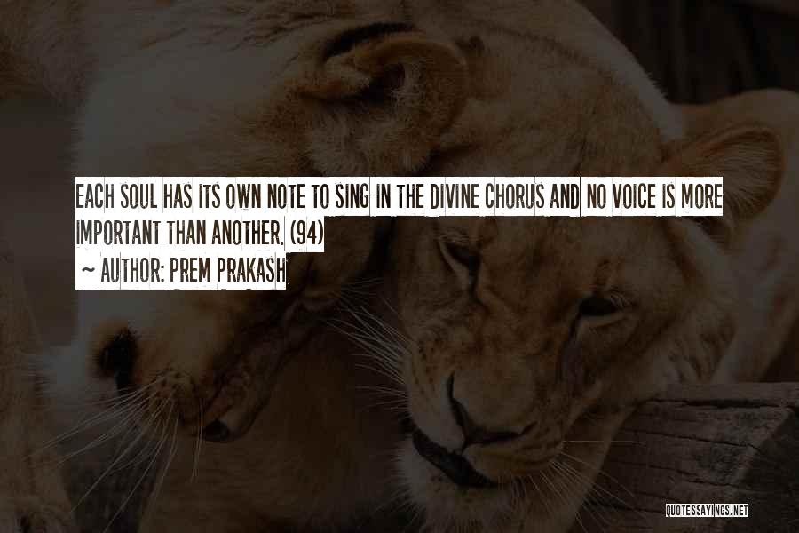 Voice Note Quotes By Prem Prakash