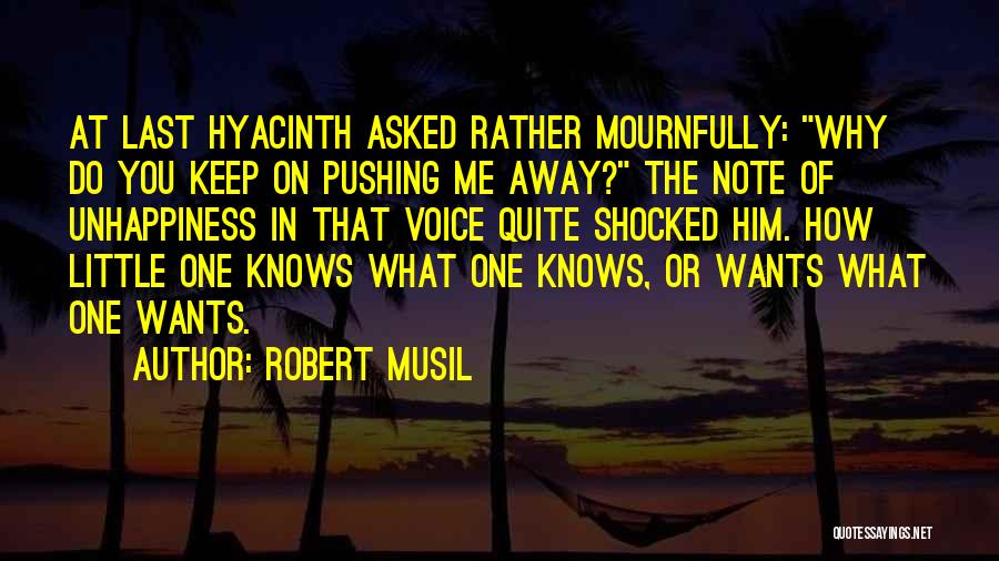 Voice Note Quotes By Robert Musil