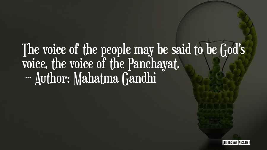 Voice Of Democracy Quotes By Mahatma Gandhi