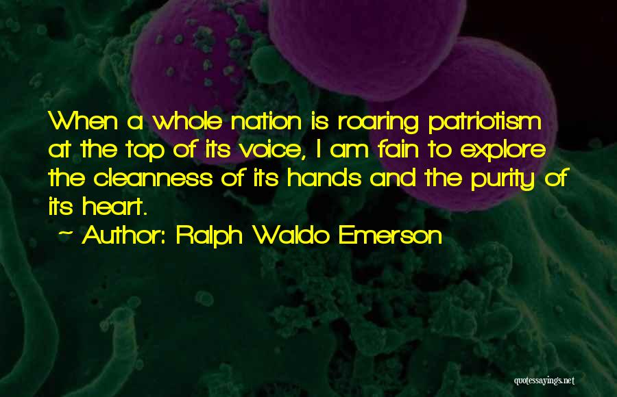 Voice Of Heart Quotes By Ralph Waldo Emerson