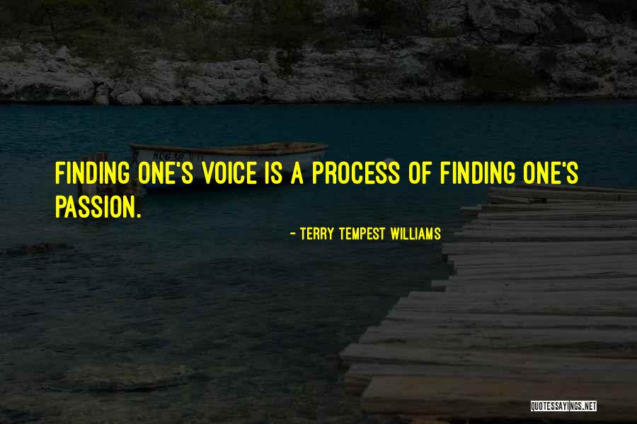 Voice Of Passion Quotes By Terry Tempest Williams Voice Of Passion Quotes By Terry Tempest Williams