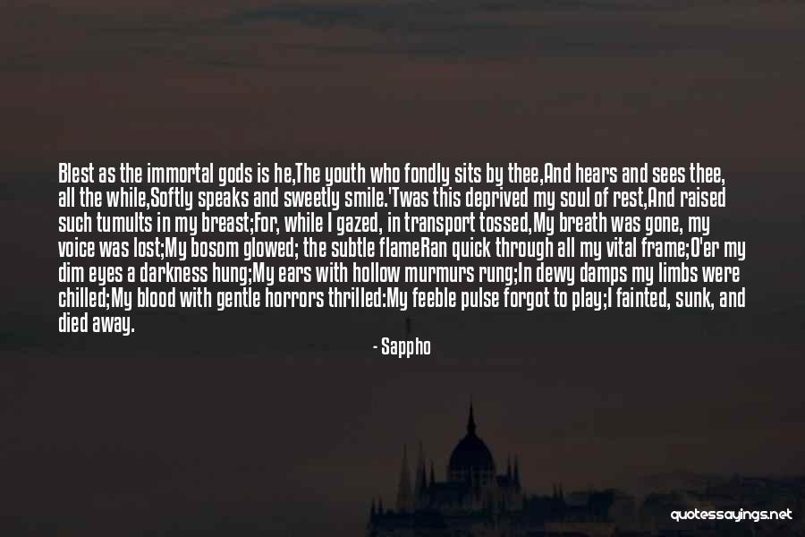 Voice Of Youth Quotes By Sappho Voice Of Youth Quotes By Sappho