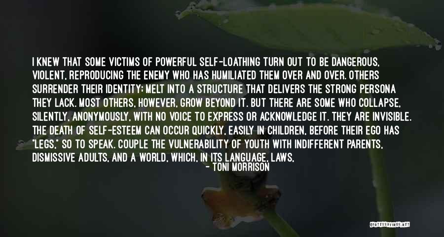 Voice Of Youth Quotes By Toni Morrison