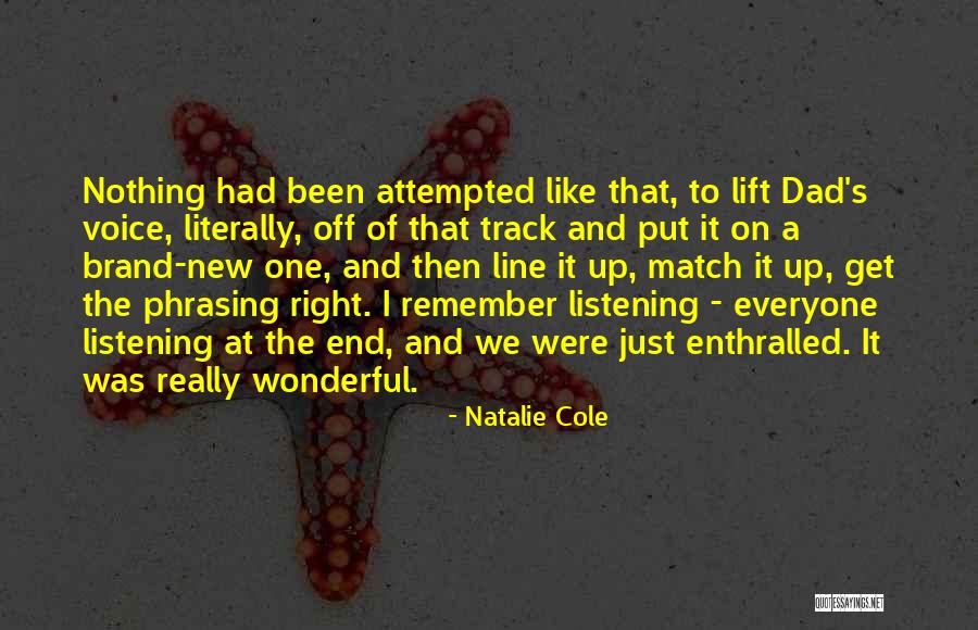 Voice Track Quotes By Natalie Cole Voice Track Quotes By Natalie Cole