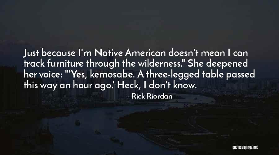 Voice Track Quotes By Rick Riordan Voice Track Quotes By Rick Riordan