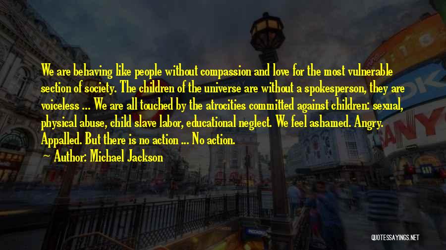 Voiceless Quotes By Michael Jackson