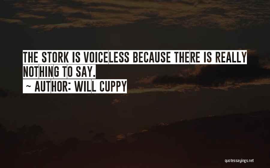 Voiceless Quotes By Will Cuppy