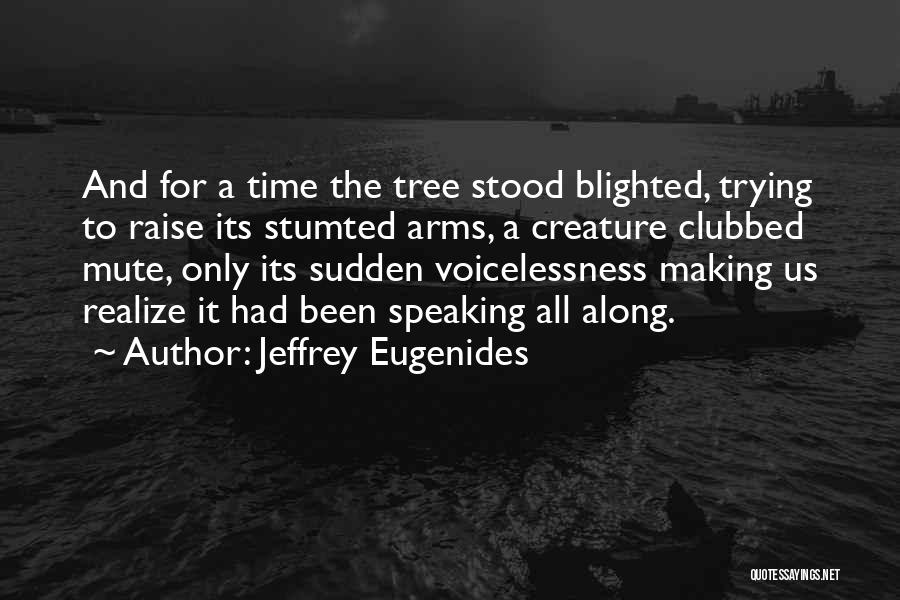 Voicelessness Quotes By Jeffrey Eugenides
