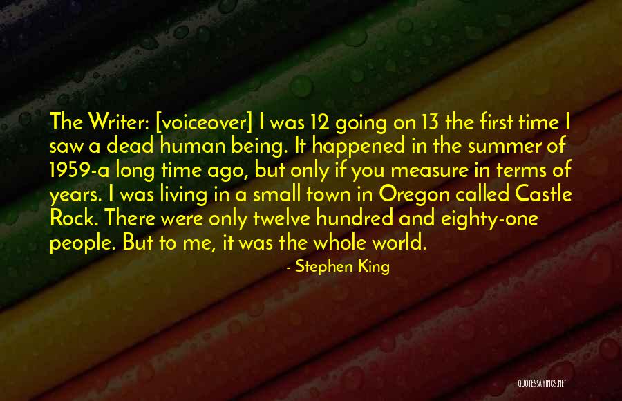 Voiceover Quotes By Stephen King Voiceover Quotes By Stephen King
