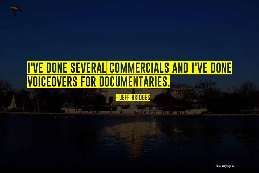 Voiceovers Quotes By Jeff Bridges Voiceovers Quotes By Jeff Bridges