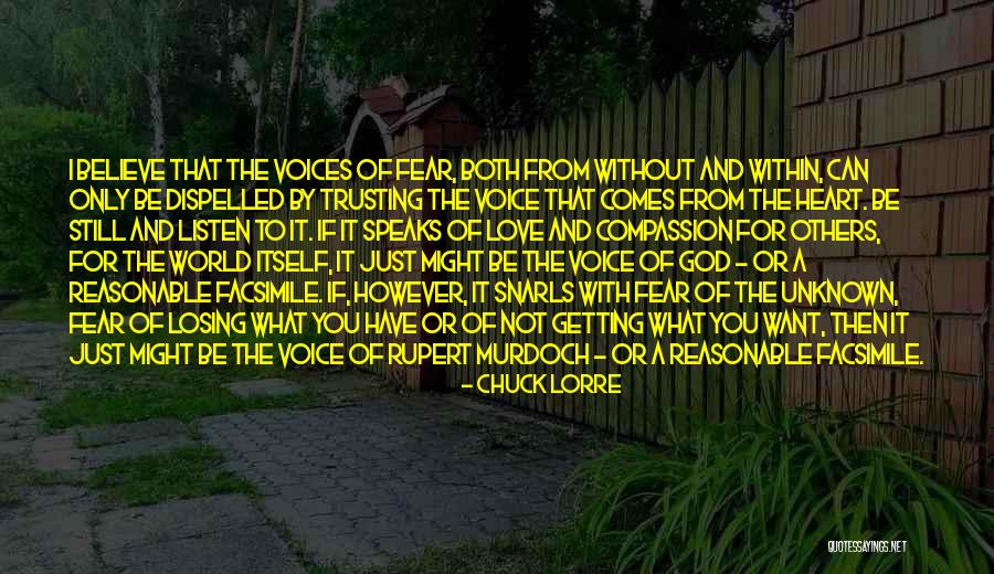 Voices From Within Quotes By Chuck Lorre Voices From Within Quotes By Chuck Lorre