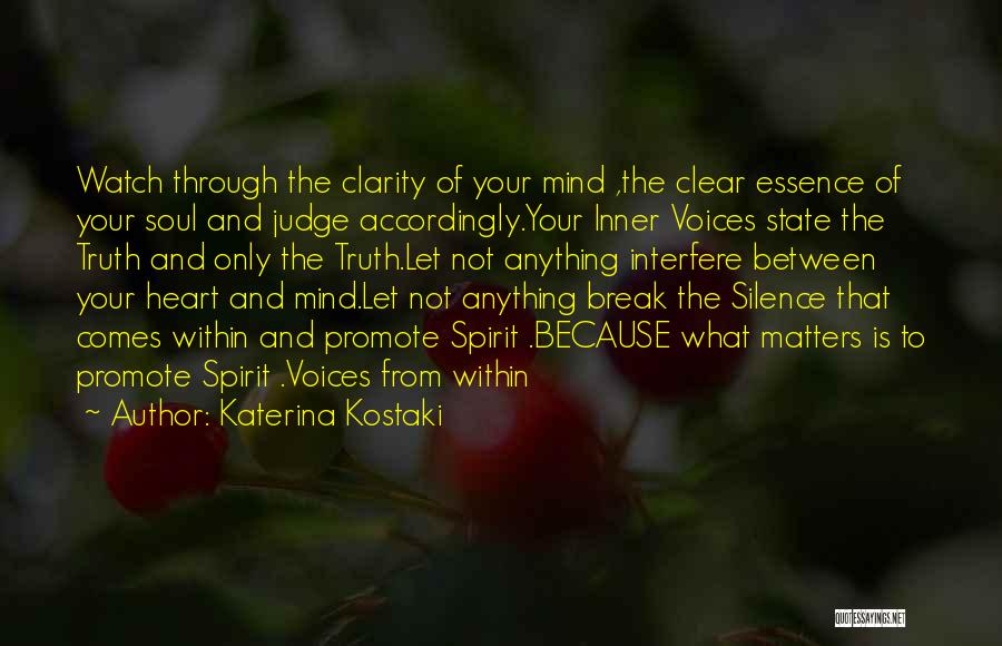 Voices From Within Quotes By Katerina Kostaki