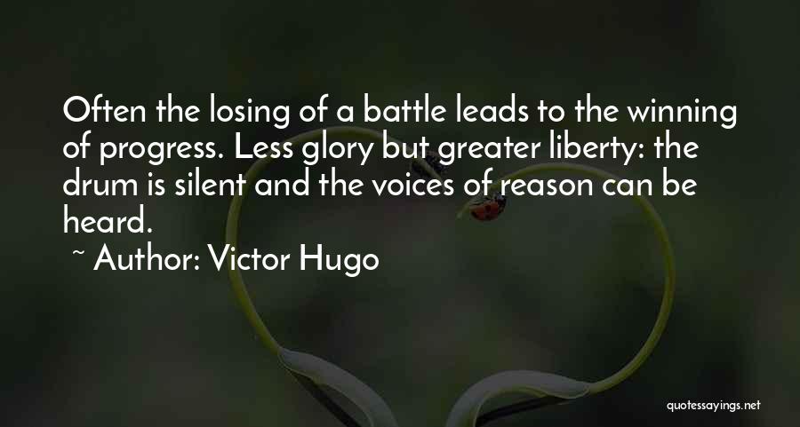 Voices Heard Quotes By Victor Hugo