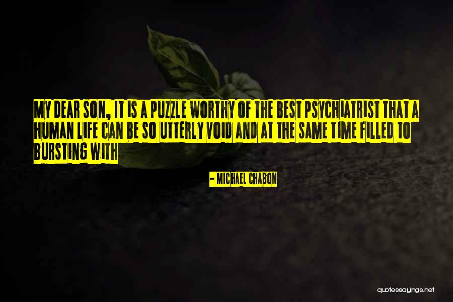 Void Life Quotes By Michael Chabon Void Life Quotes By Michael Chabon