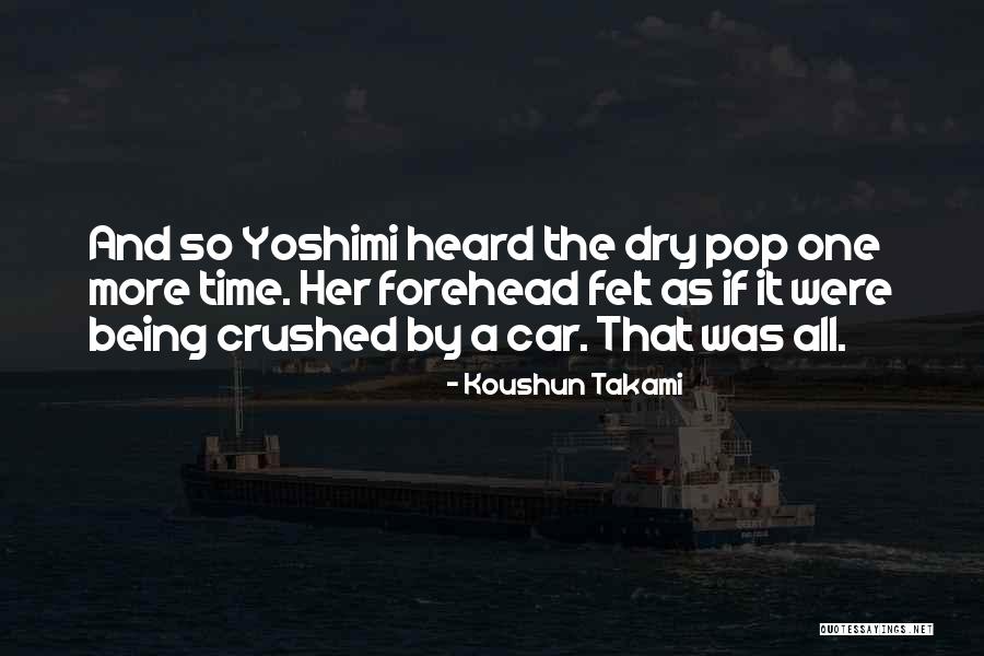 Void The Hedgehog Quotes By Koushun Takami Void The Hedgehog Quotes By Koushun Takami