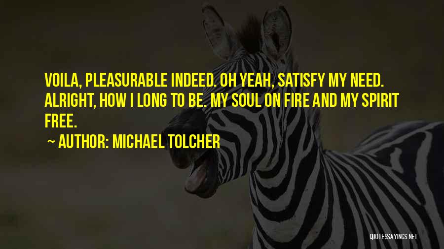 Voila Quotes By Michael Tolcher