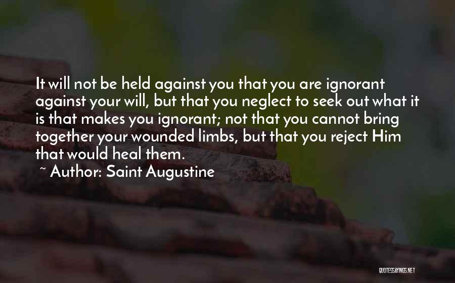 Voimalaitokset Quotes By Saint Augustine