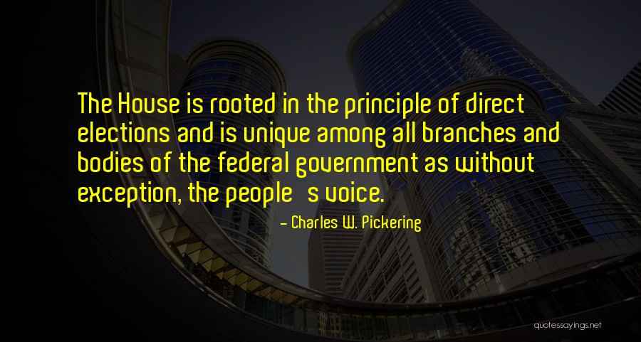 Vojtasek Obrazy Quotes By Charles W. Pickering Vojtasek Obrazy Quotes By Charles W. Pickering