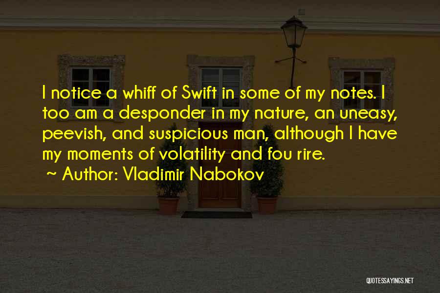 Volatility Quotes By Vladimir Nabokov