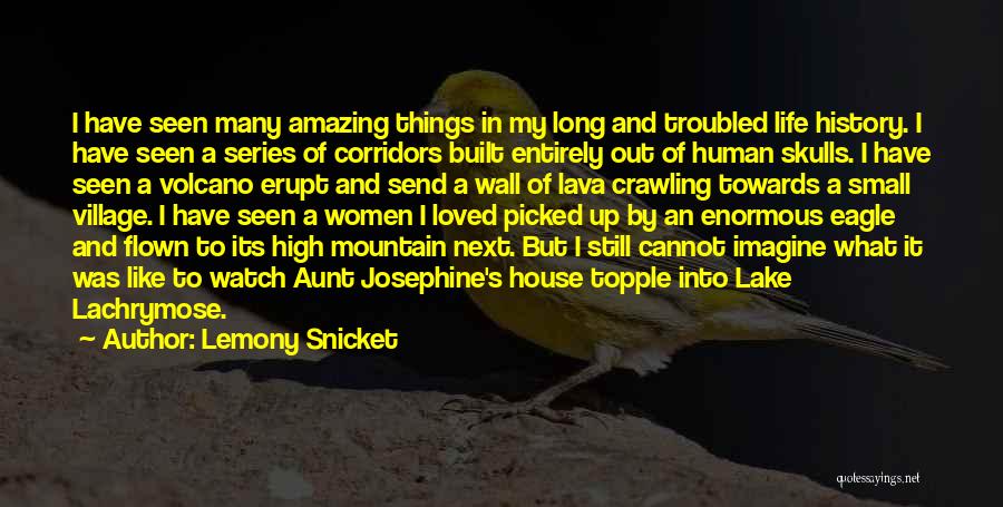 Volcano High Quotes By Lemony Snicket