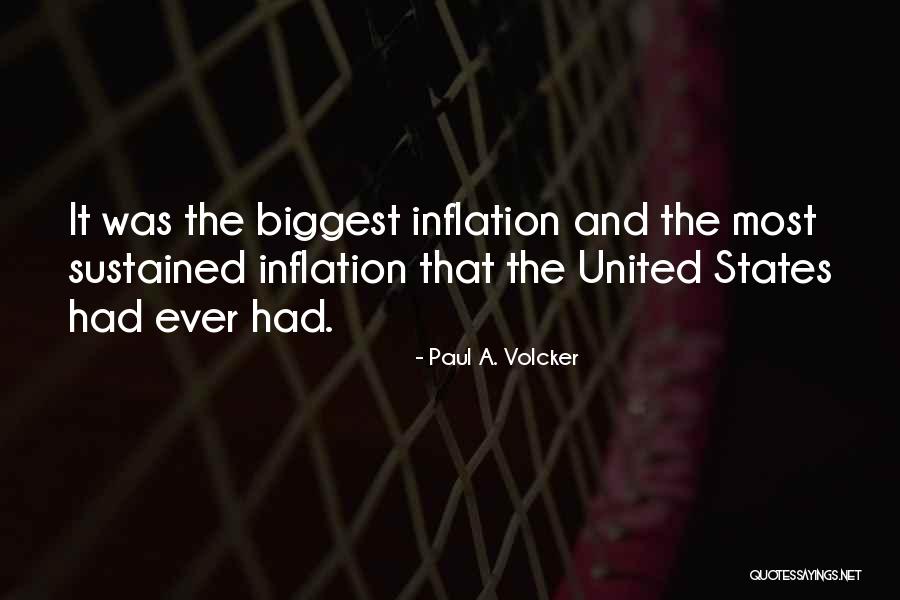 Volcker Quotes By Paul A. Volcker