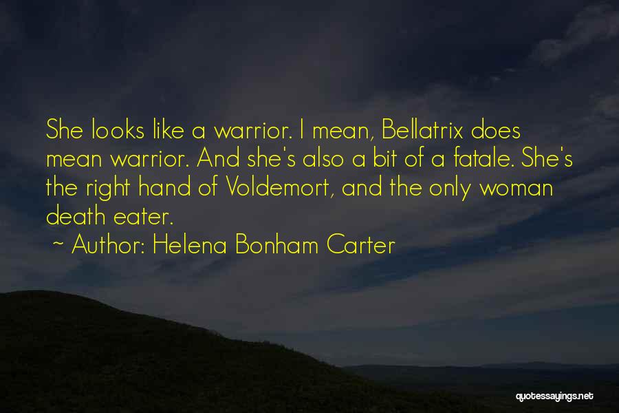 Voldemort Quotes By Helena Bonham Carter
