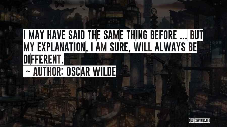Volika Zam Quotes By Oscar Wilde