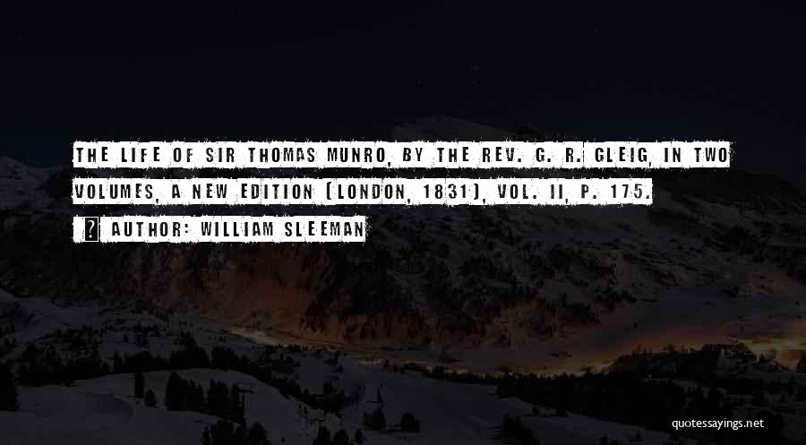 Vol'jin Quotes By William Sleeman